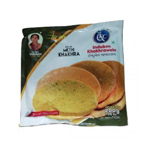 Induben Methi Khakhra - 200 Grams - Sangam Mart - Delivered by Mercato