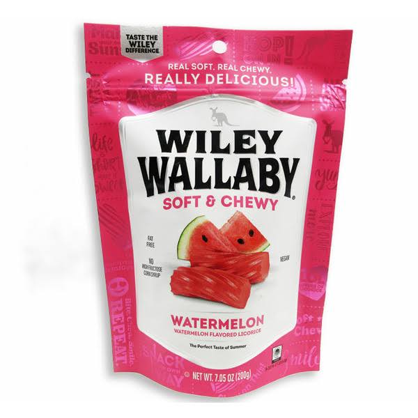Wiley Wallaby Watermelon Licorice