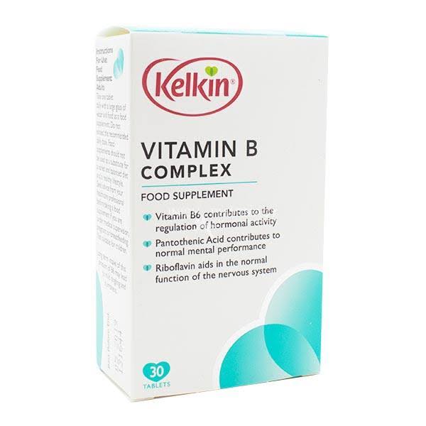 Kelkin Vitamin B Complex Tablets 30 Pack