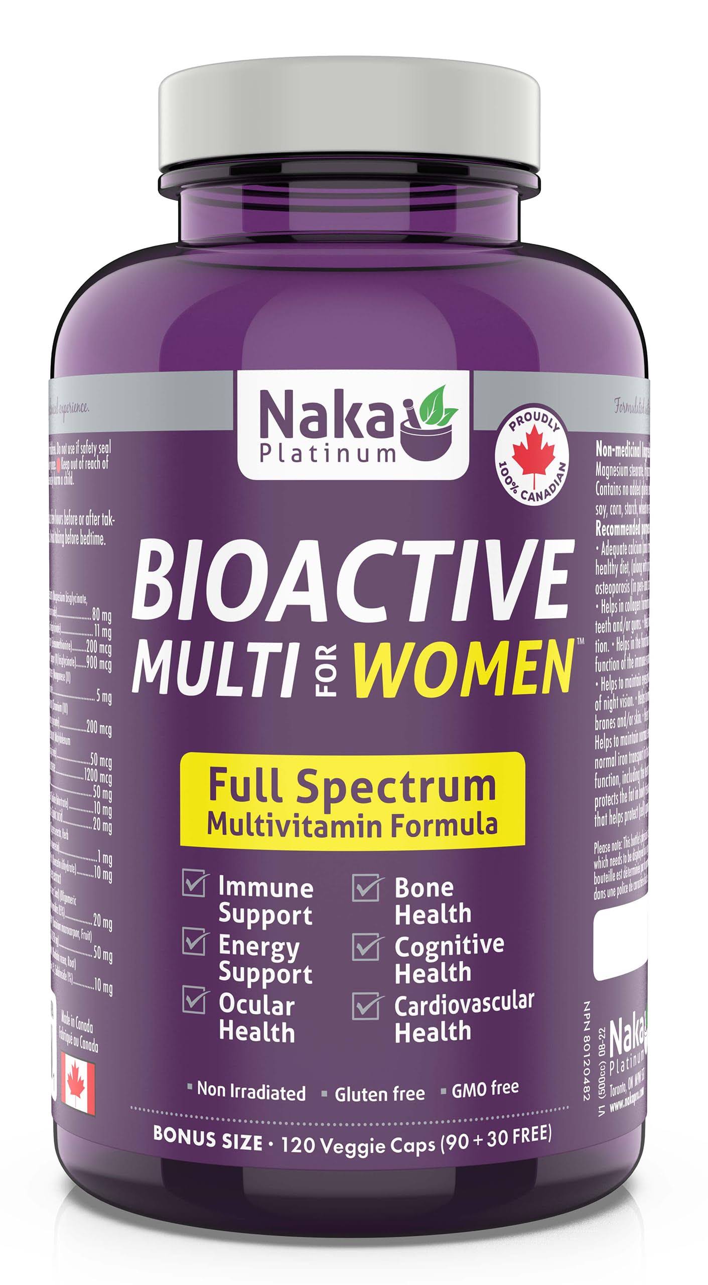 Bioactive Multi Women - 120 V-caps