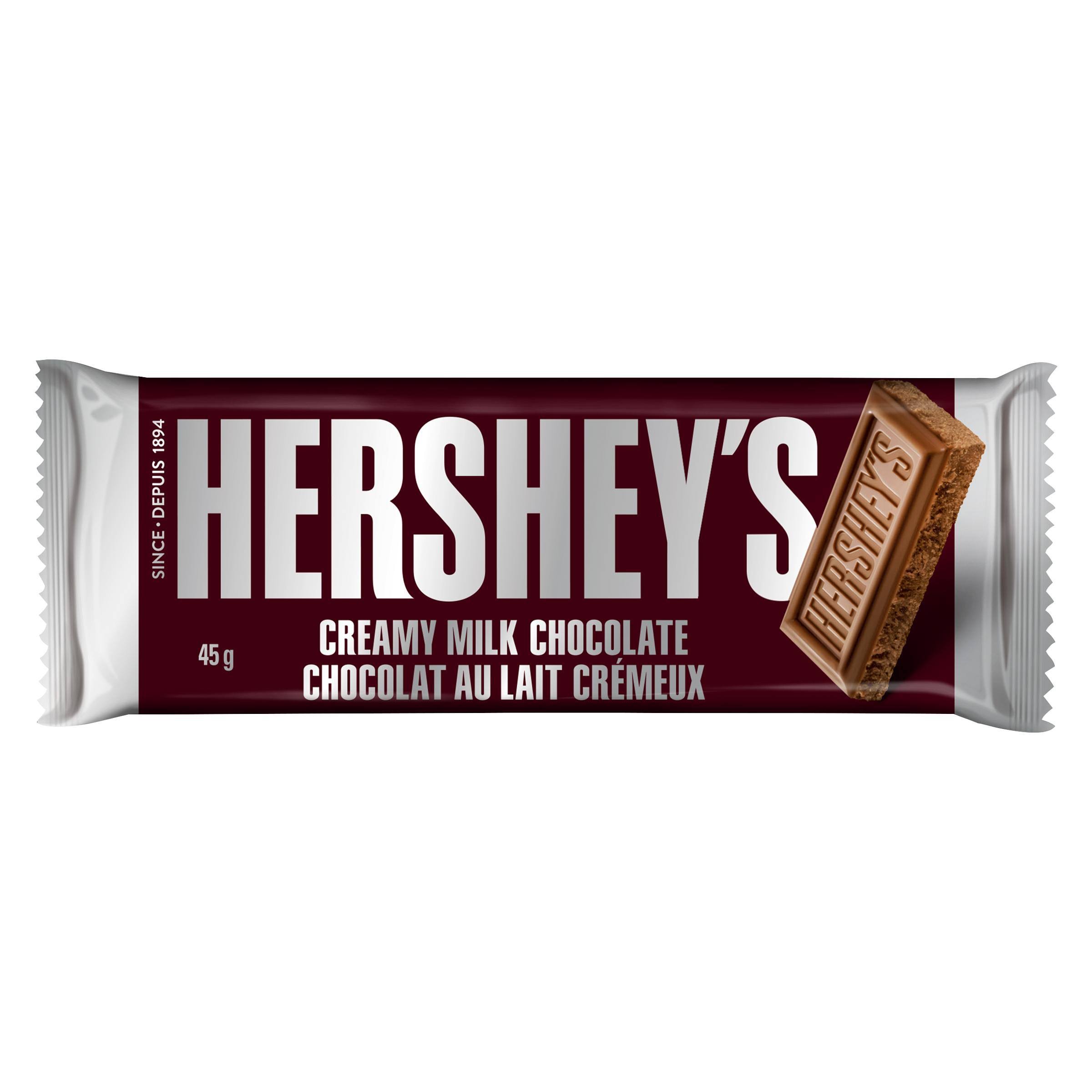 HERSHEY MILK CHOCOLATE BAR 45G