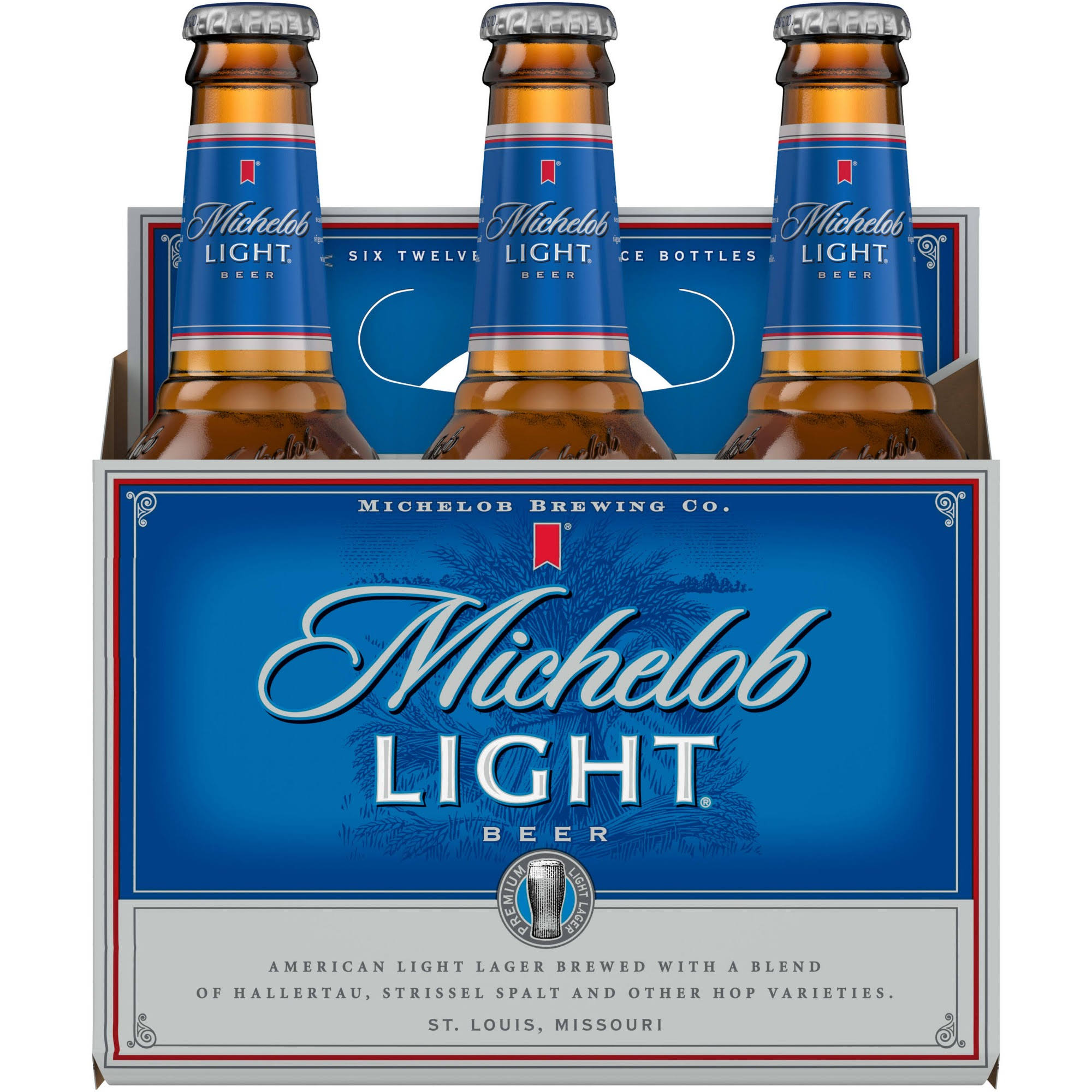 Michelob Light Beer - 6 Bottles