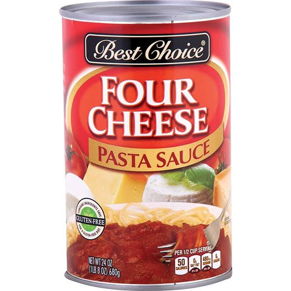 Best Choice Four Cheese Pasta Sauce - 24 oz