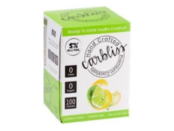 Carbliss Lemon Lime Ready to Drink Vodka Premium Cocktail - 355 ml
