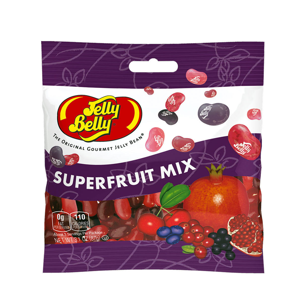 Jelly Belly Super Fruit Mix - 3.1oz