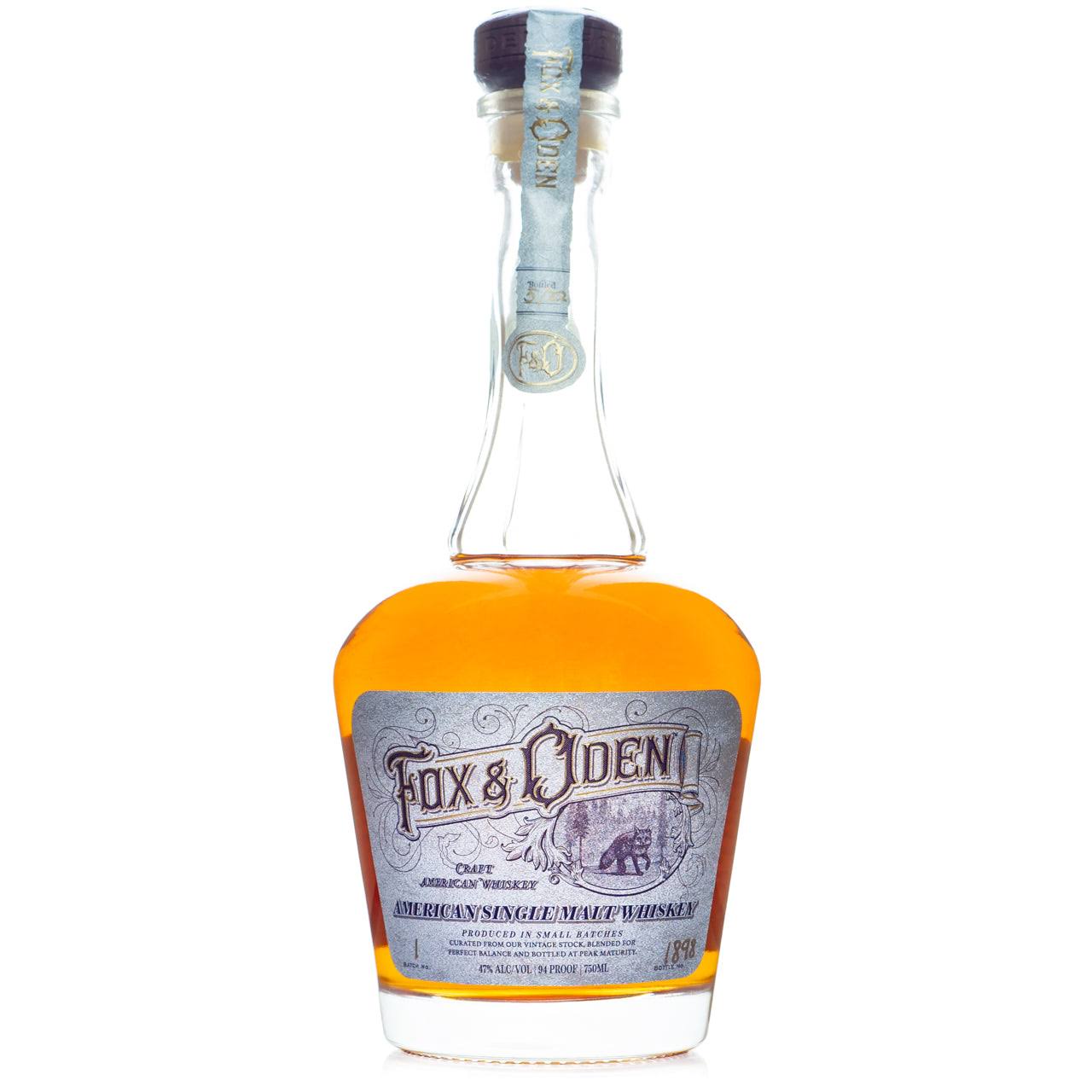 Fox & Oden American Single Malt Whiskey (750ml)
