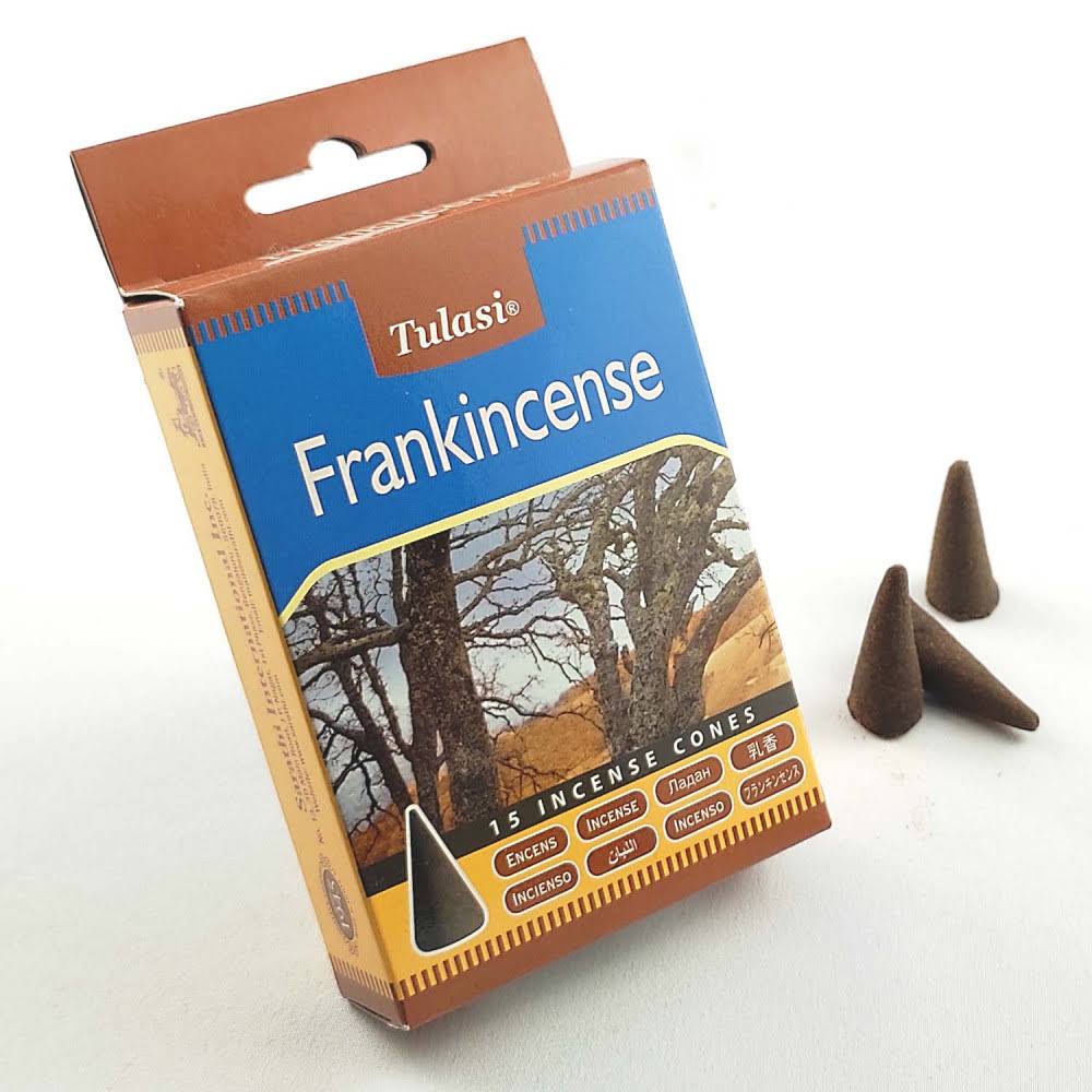 Tulasi Frankincense Incense Cones | Clouds Online