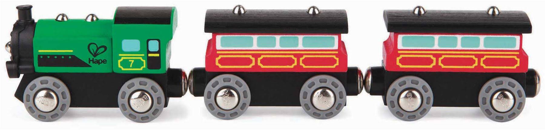 Hape Steam Era Passenger Train Toy