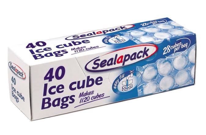 30 Pack of Sealapack Ice Cube Bags Makes Over 800 Ice Cubes