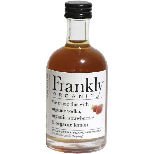 Frankly Organic Strawberry Vodka - 50 ml