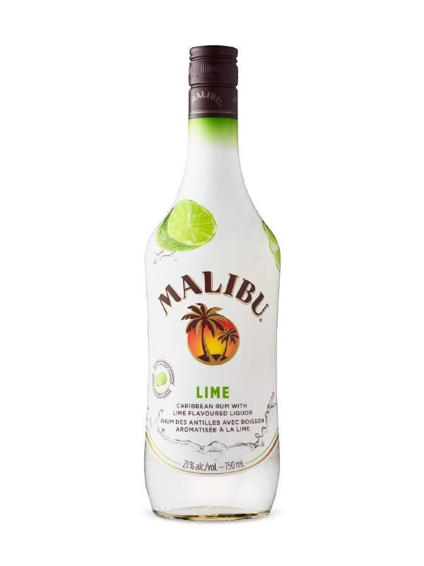 Malibu Lime Rum -750ml