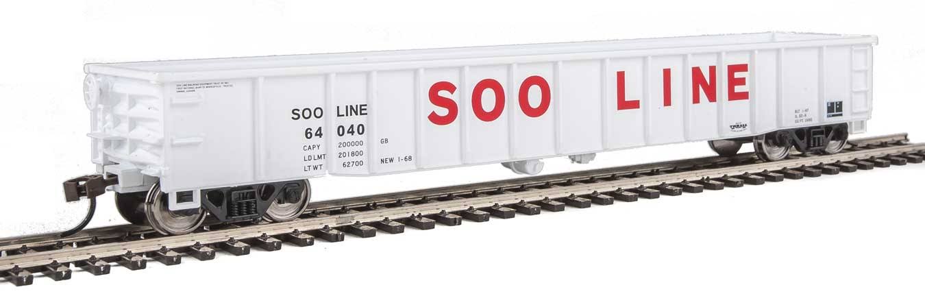 Walthers Trainline Gondola - Ready to Run -- Soo Line - Scale: HO