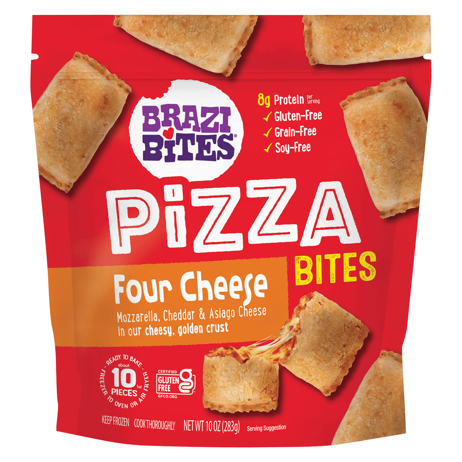 Brazi Bites Four Cheese Pizza Bites - 10 oz