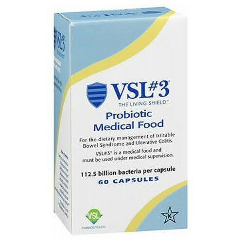 Vsl#3 High Potency Probiotic Capsules For Ulcerative Co