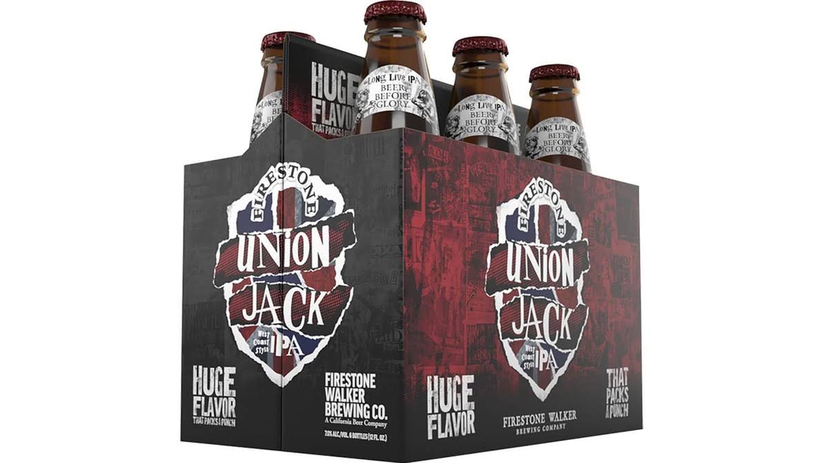 Firestone Walker Beer, Union Jack IPA - 6 pack, 12 fl oz bottles