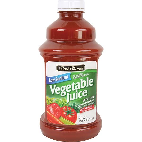 Best Choice Pet Low Sodium Vegetable Juice - 46 fl oz