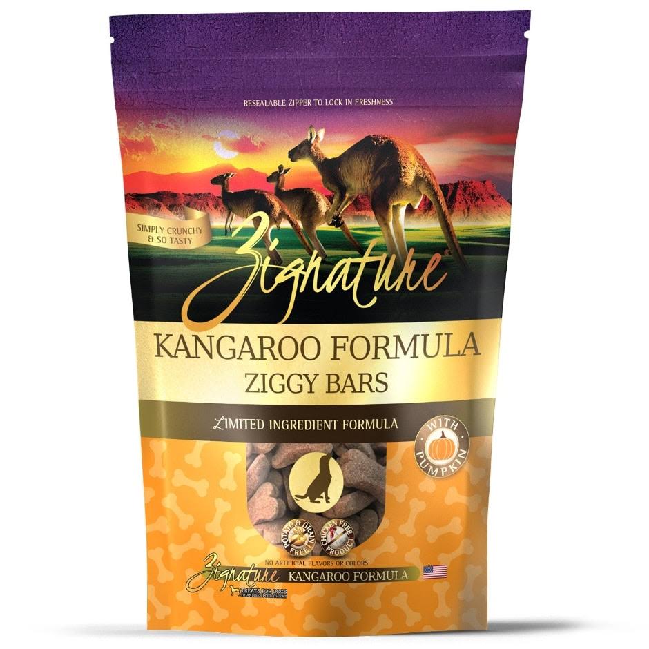 Zignature Limited Ingredient Kangaroo Formula Ziggy Bars 12 oz