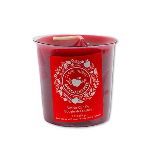 Claire Burke Applejack and Peel Votive Apple Scented Candle for Fall 2