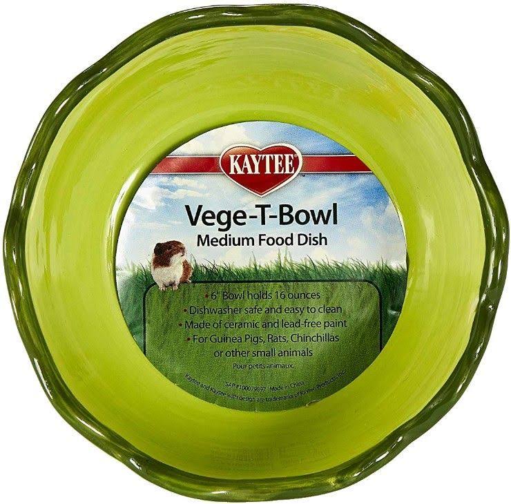 Super Pet Kaytee Vege-T-Bowl - Cabbage, 16oz