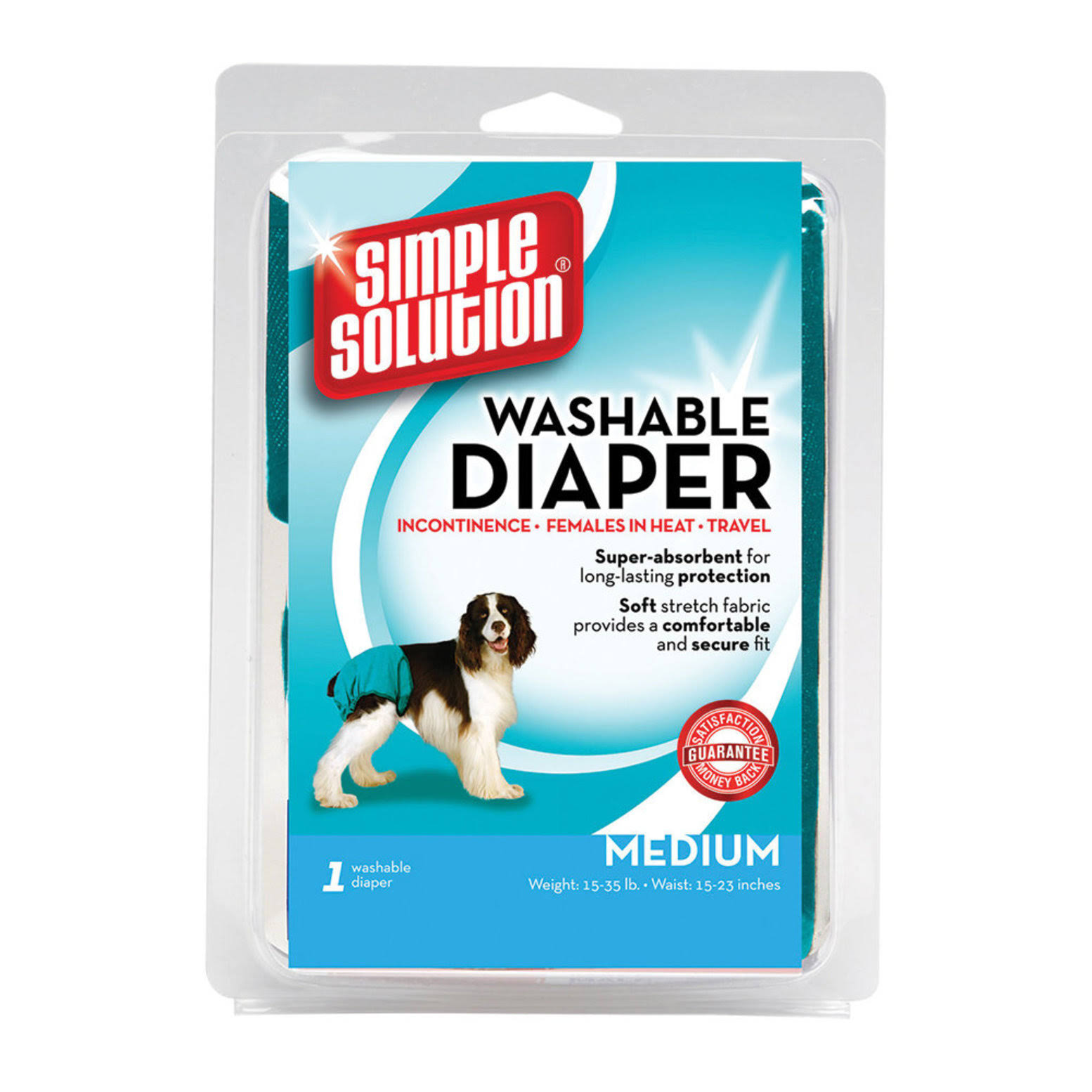 Simple Solution Washable Diaper - Medium