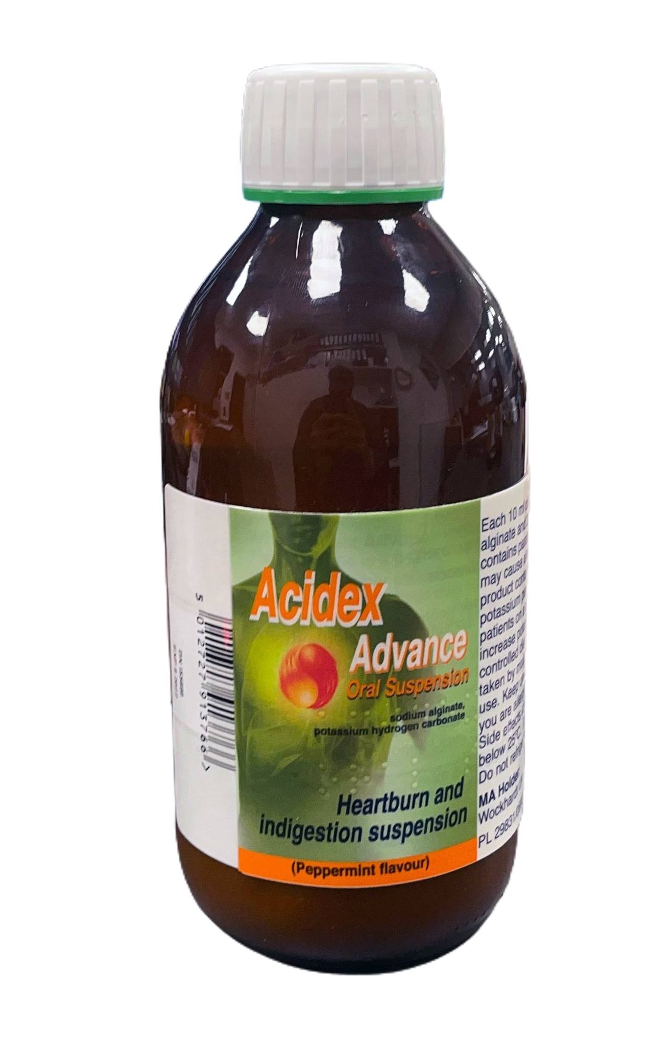 Acidex Advance Oral Suspension Peppermint - 500ml
