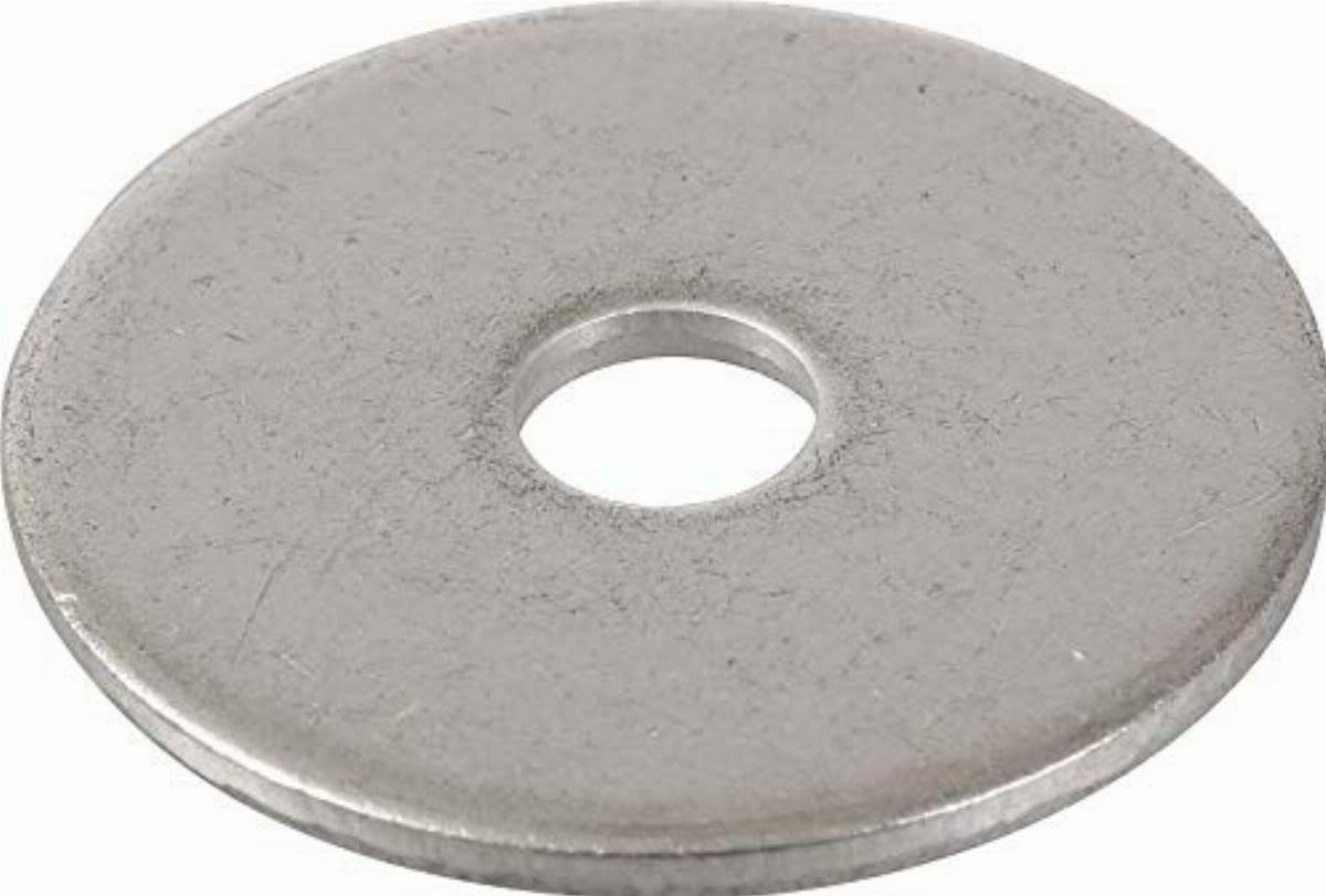 The Hillman Group Stainless Steel Fender - 3/16x1'', 100 Pack