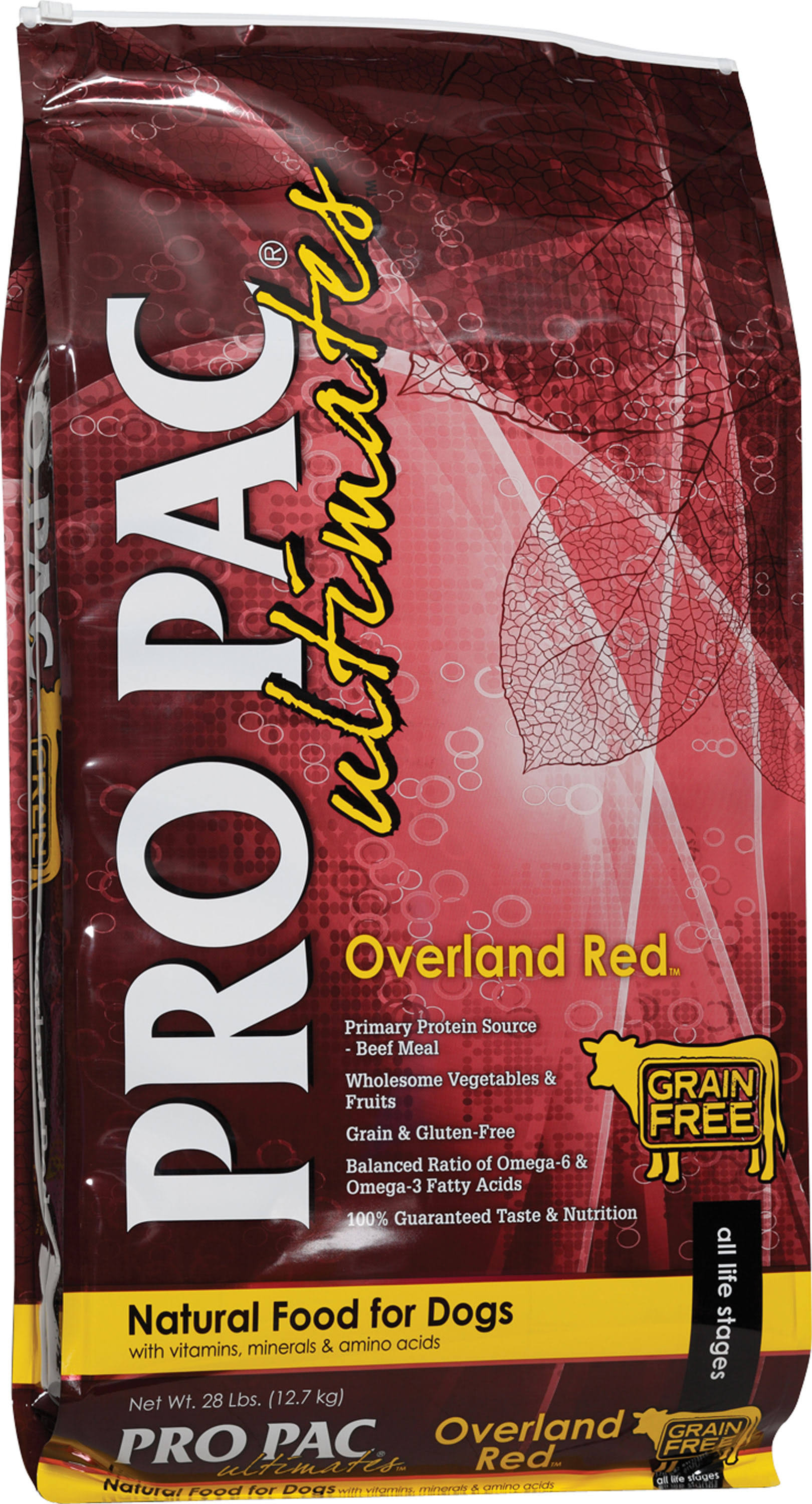 Midwestern Pro Pac Ultimates Natural Dry Dog Food - Overland Red, 28lb