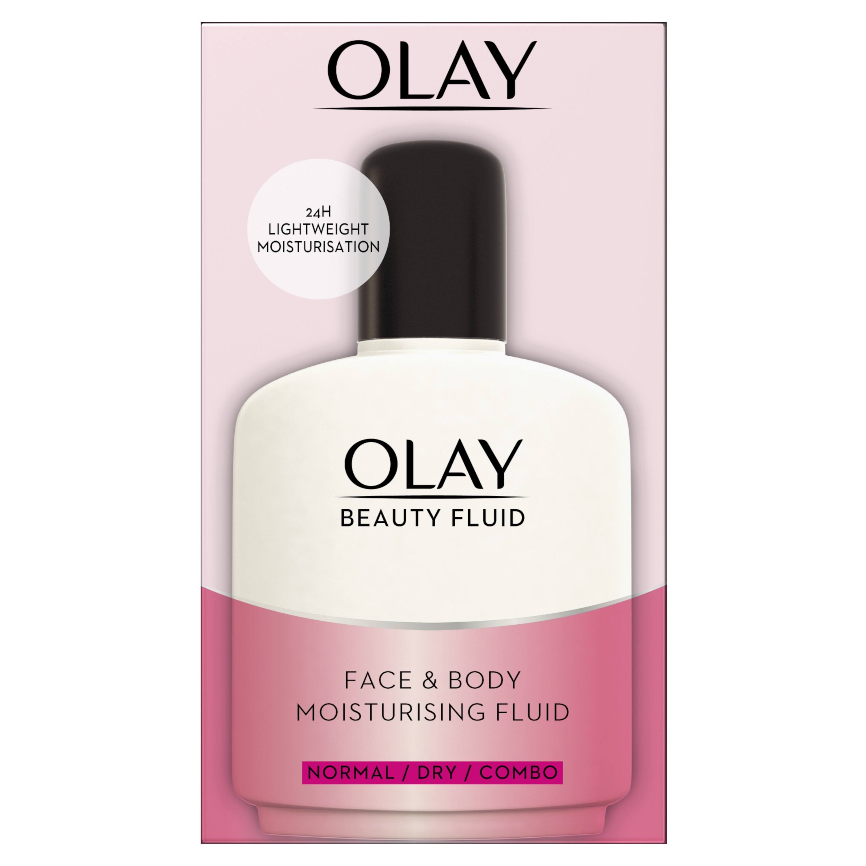 Olay Beauty Fluid Face And Body Moisturiser - 100ml