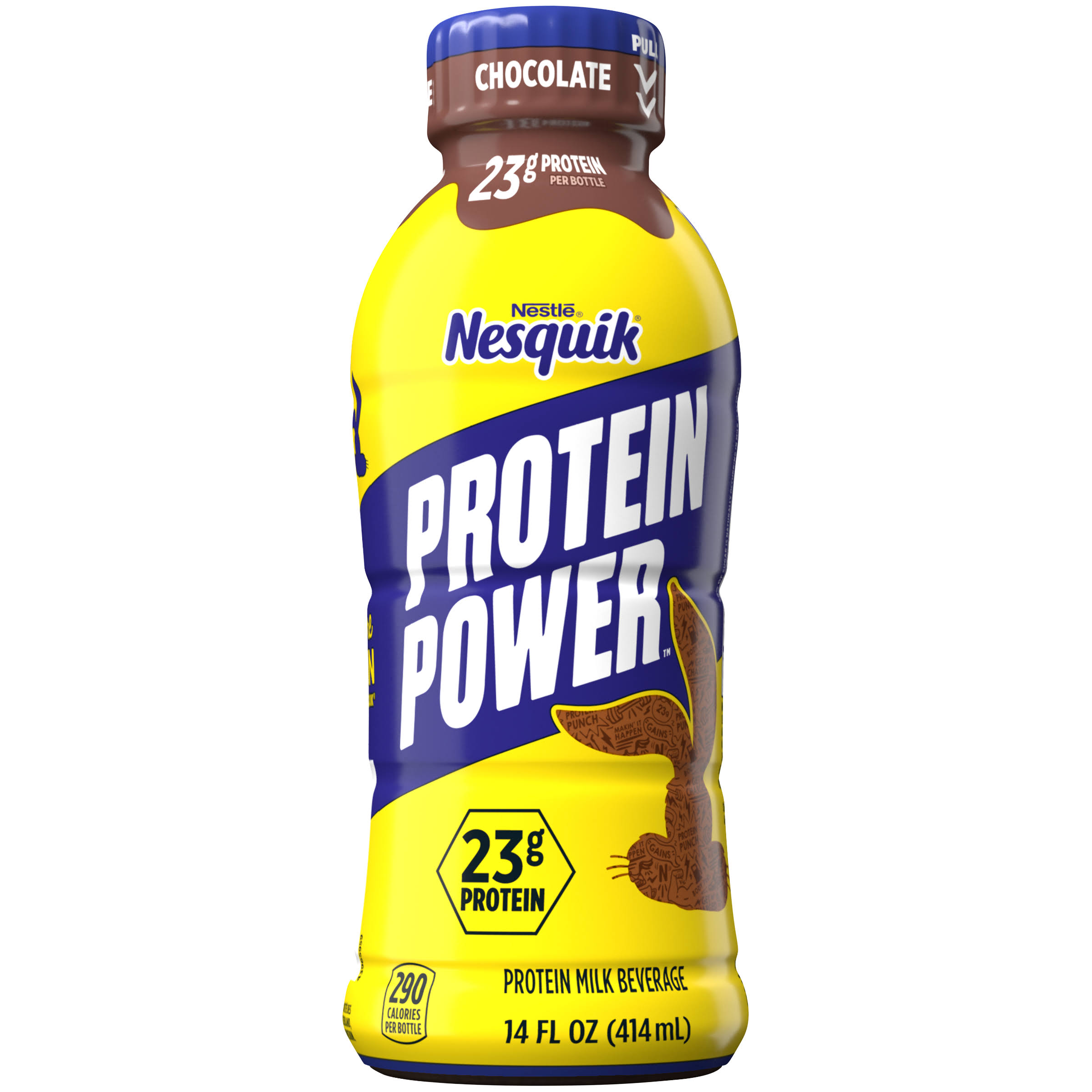 Nesquik Protein Plus Drink - Chocolate, 414ml