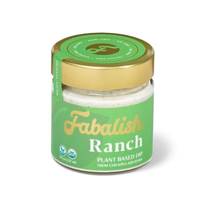 Fabalish - Plant-Based Ranch Dip, 8oz -Vegan Plant Based