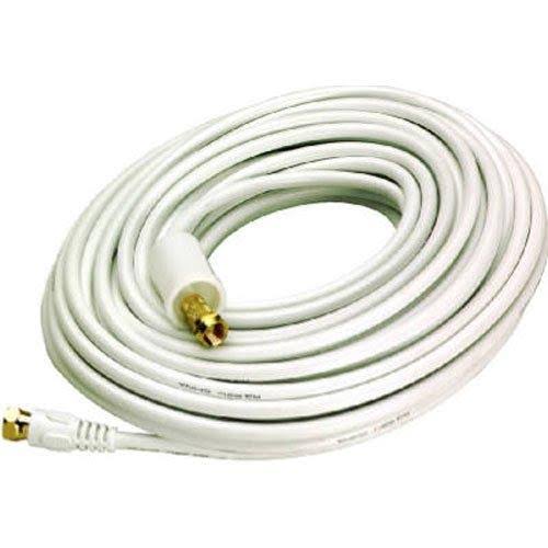 RCA Coaxial Cable - 50', White