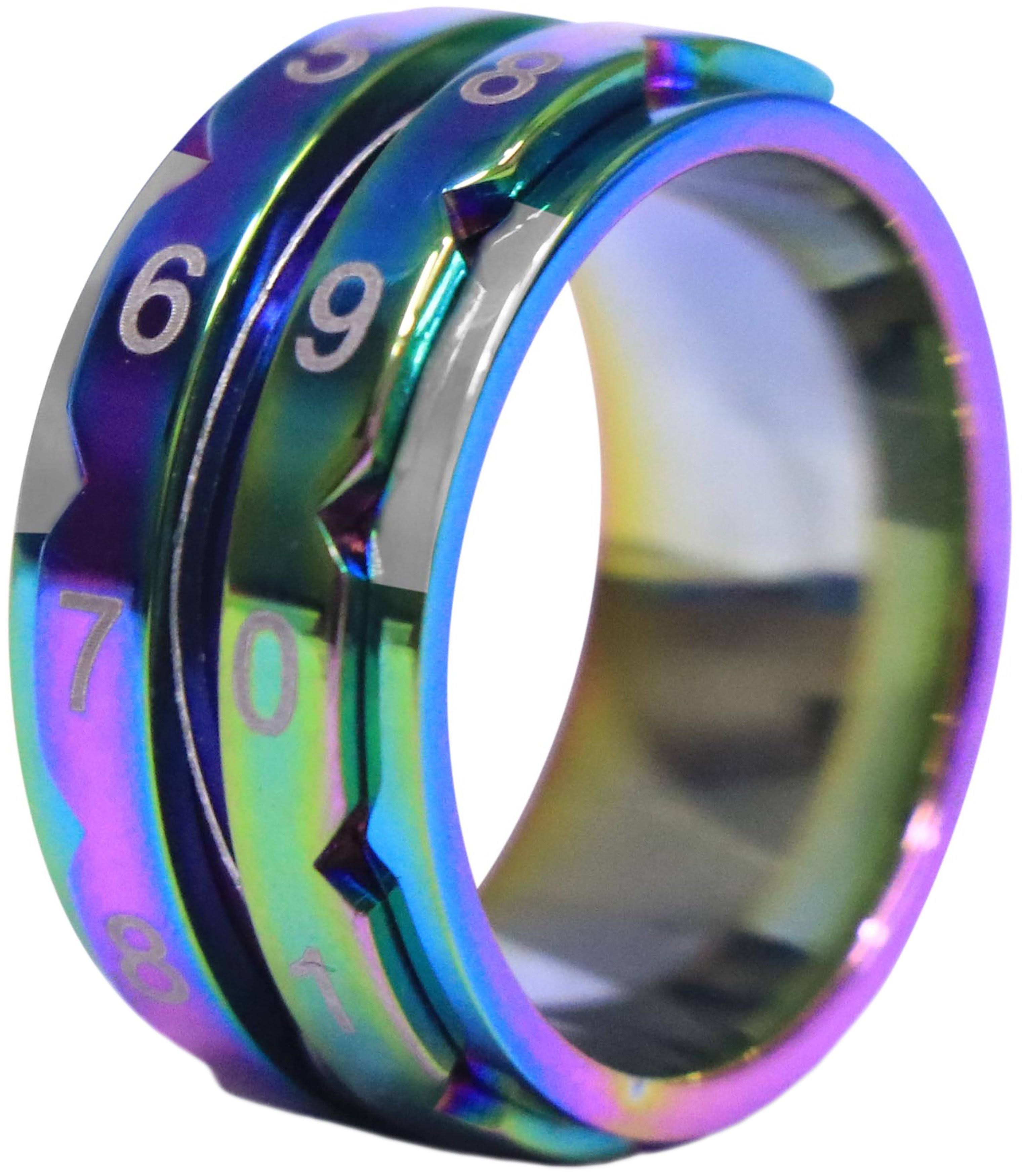 Knitter's Pride Row Counter Rings Rainbow / Ring Size 11 (20.6mm)
