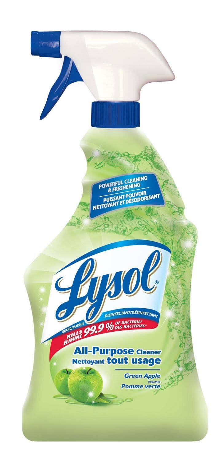 Lysol Complete Clean All-purpose Cleaner - Green Apple, 650ml