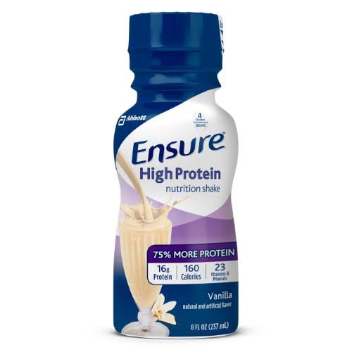 Abbott Ensure High Protein Vanilla Nutrition Shake - 8oz