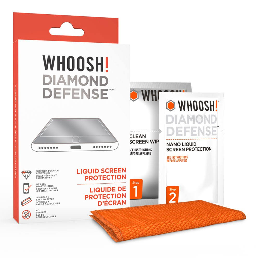Whoosh Diamond Defense Liquid Screen Protector