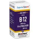 Superior Source B 12 Methylcobalamin Dietary Supplement - 60 tablets