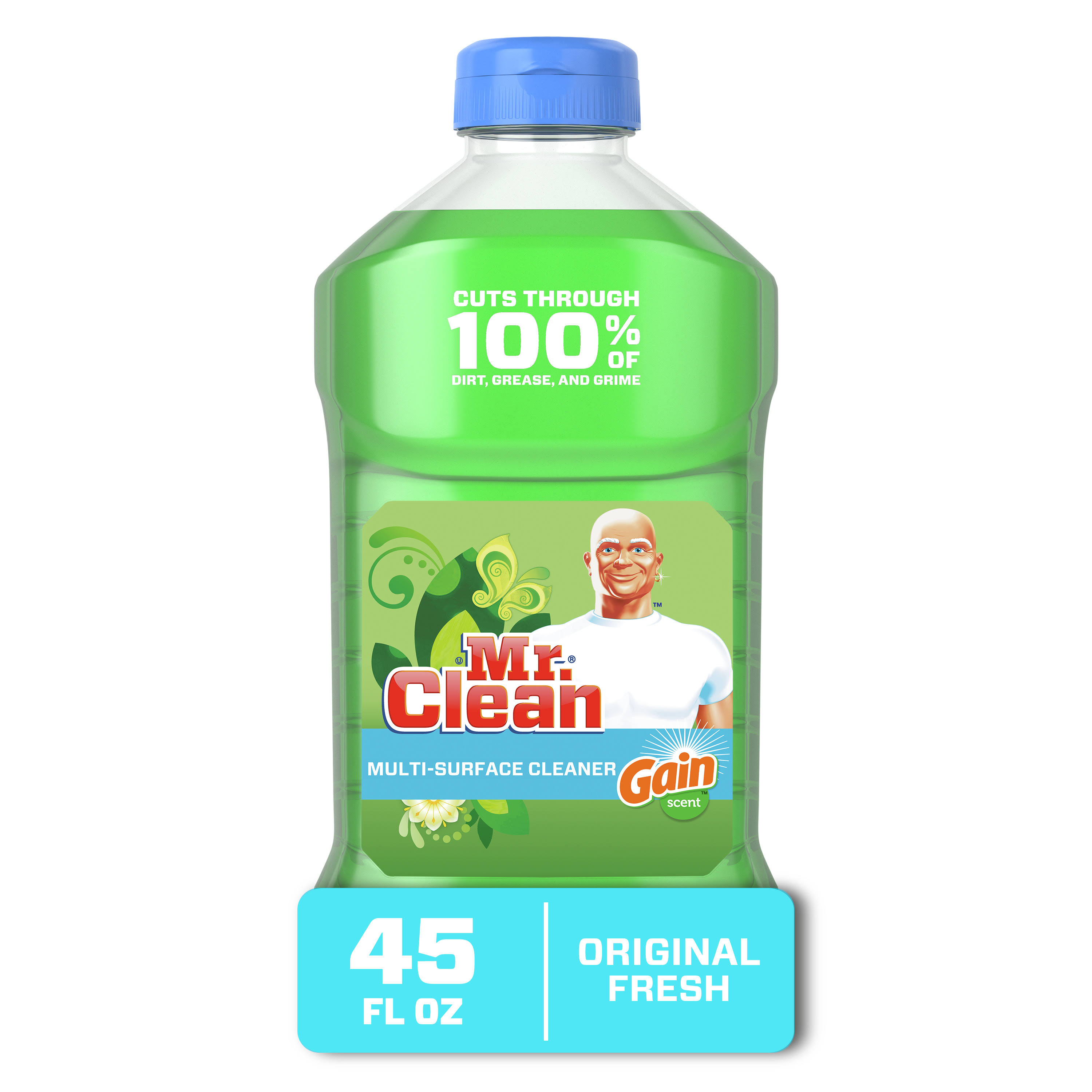 Mr. Clean Multi-Surface Cleaner, Gain Scent Original Fresh - 1.40 qt