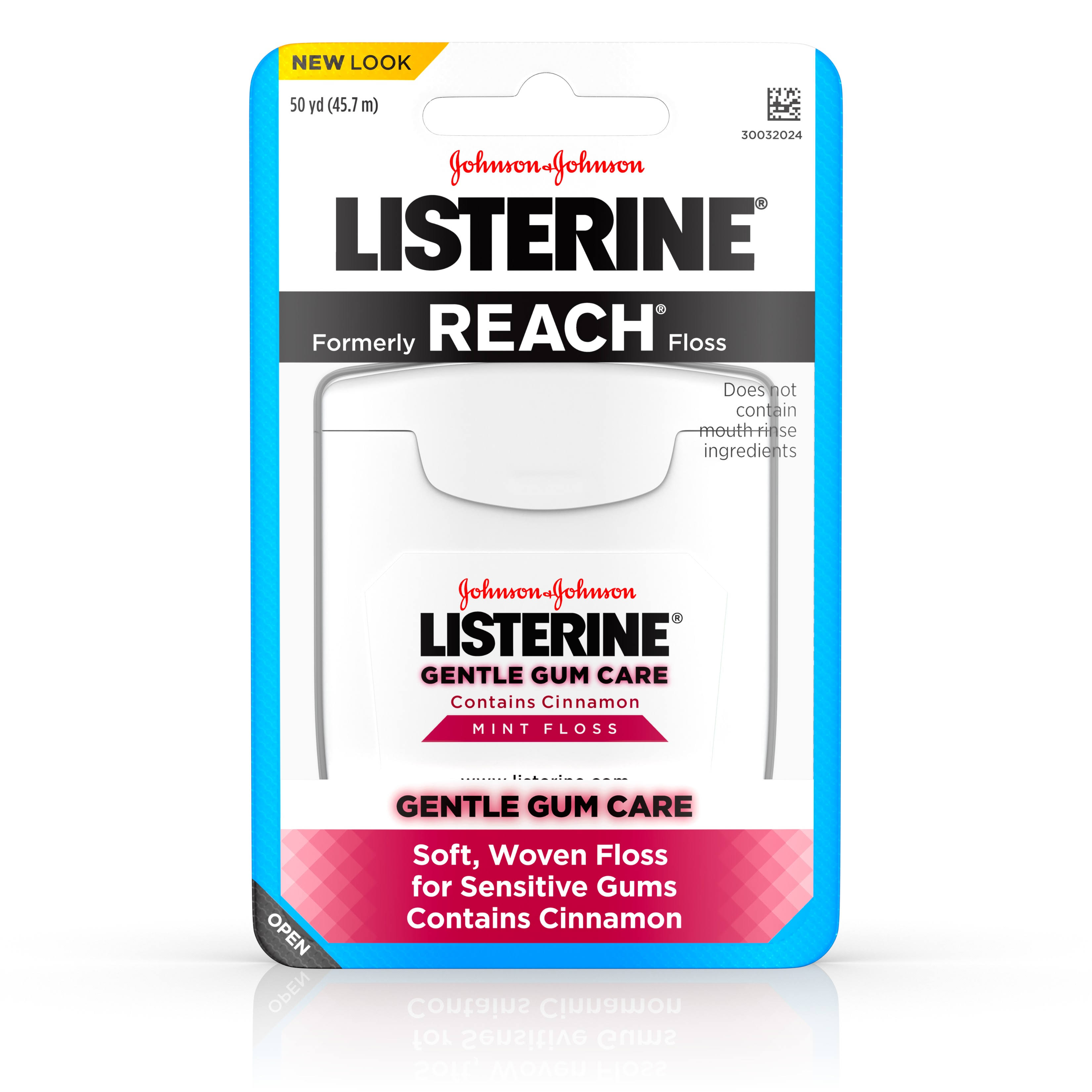 Listerine Gentle Gum Care Woven Floss - Mint, 45.7m