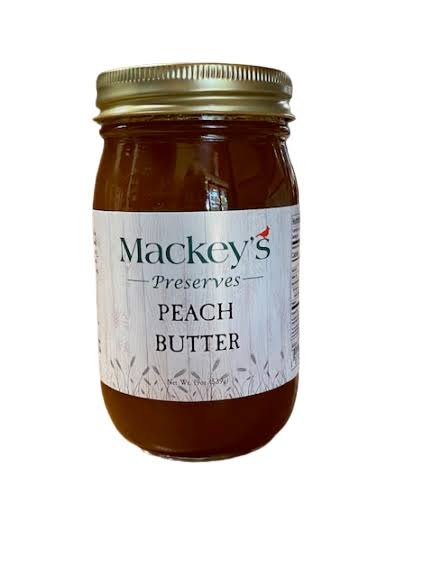 Mackey's Preserves, Peach Butter, 19 oz