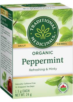 Traditional Medicinals Organic Peppermint Tea | Vitarock