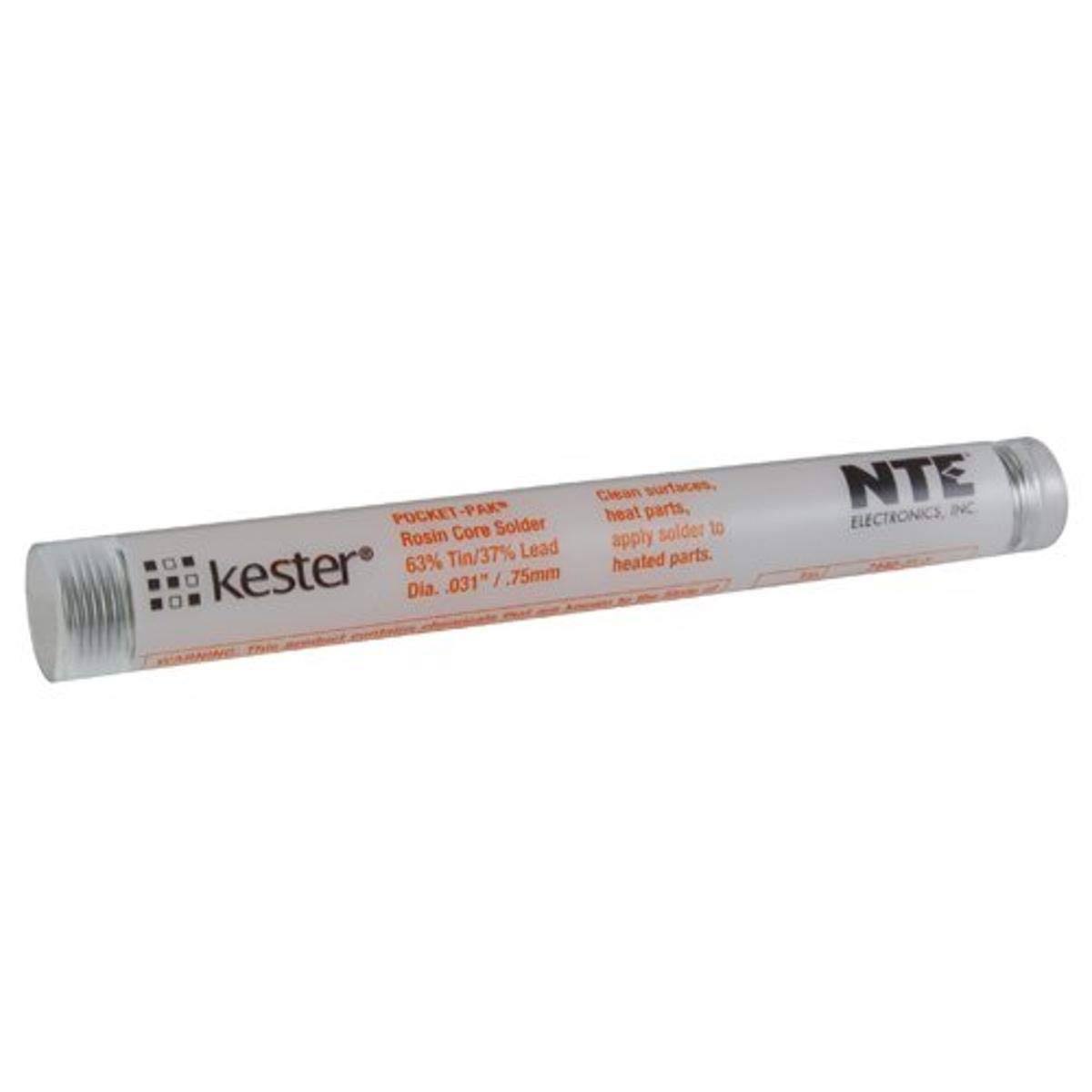 Kester Pocket Pak Solder 63/37 0.031" 0.50 oz. Tube