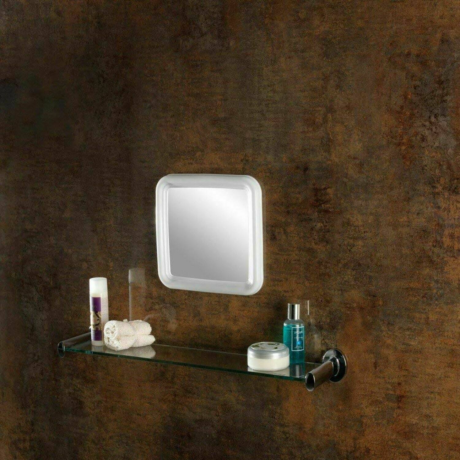 SupaHome Square Plastic Mirror (21 x 21cm)
