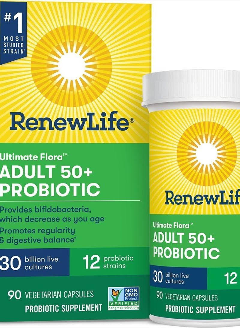 ReNew Life - Ultimate Flora Adult 50+ Probiotic 30 Billion CFU - 90