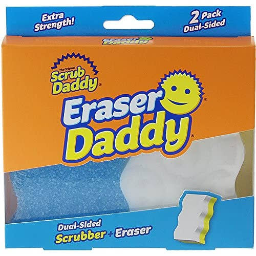 Scrub Daddy Eraser Daddy Microfiber Cleaning Pads - 2 Pack