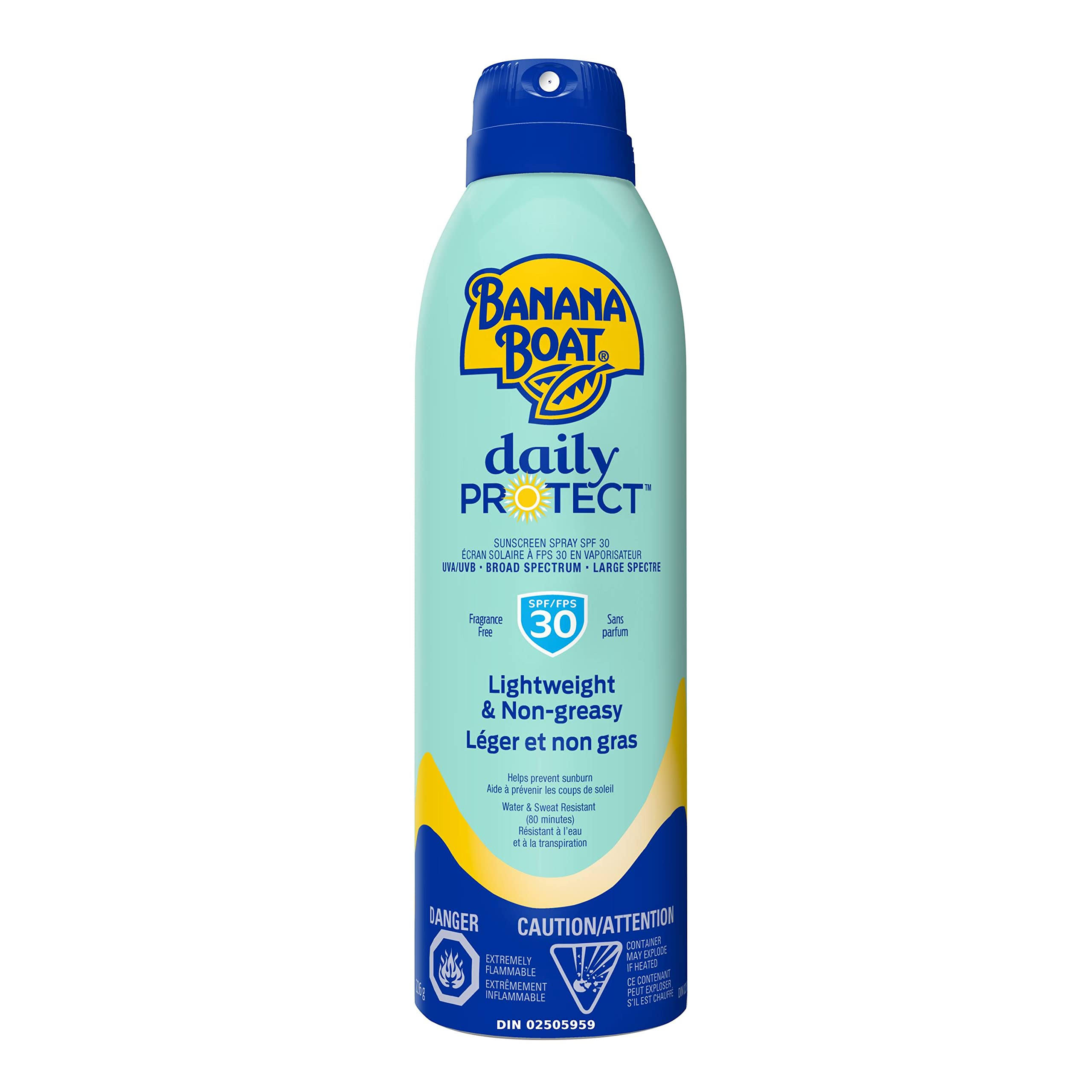 Banana Boat Daily Protect Sunscreen Spray - SPF 30 - 226g