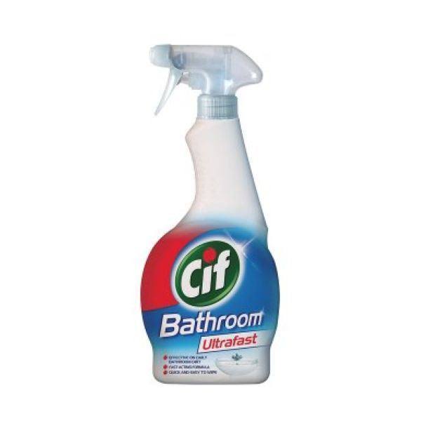 Cif Ultrafast Bathroom Spray 450ml x 6