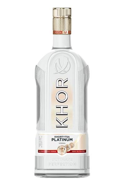 Khortytsa Platinum Vodka - 1.75 Litre