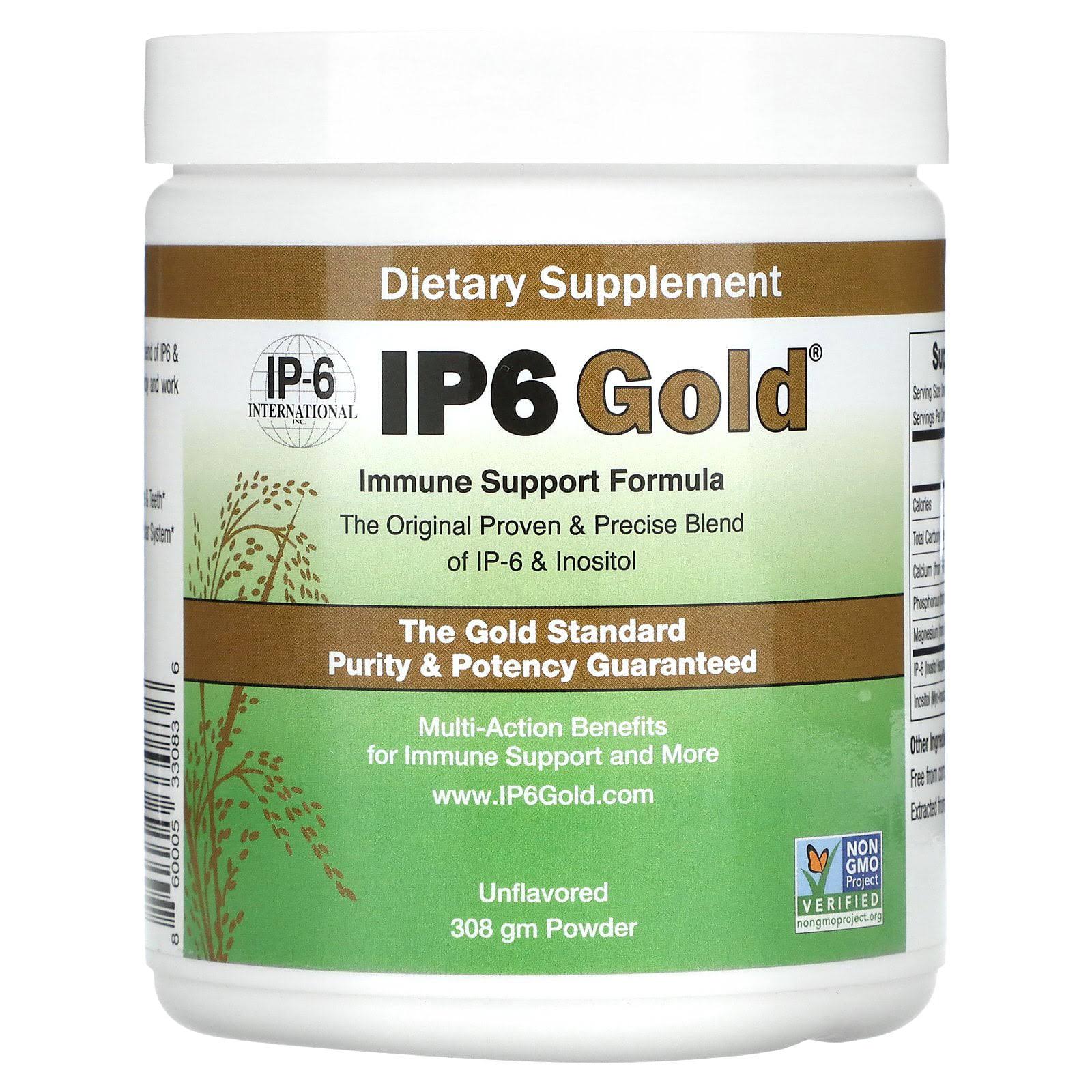 IP6 Gold - Immune Support Formula Powder Unflavored 308 Grams