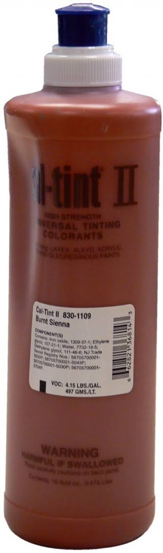 Chromaflo Cal-tint II Universal Tinting Colorant - Burnt Sienna, 16oz
