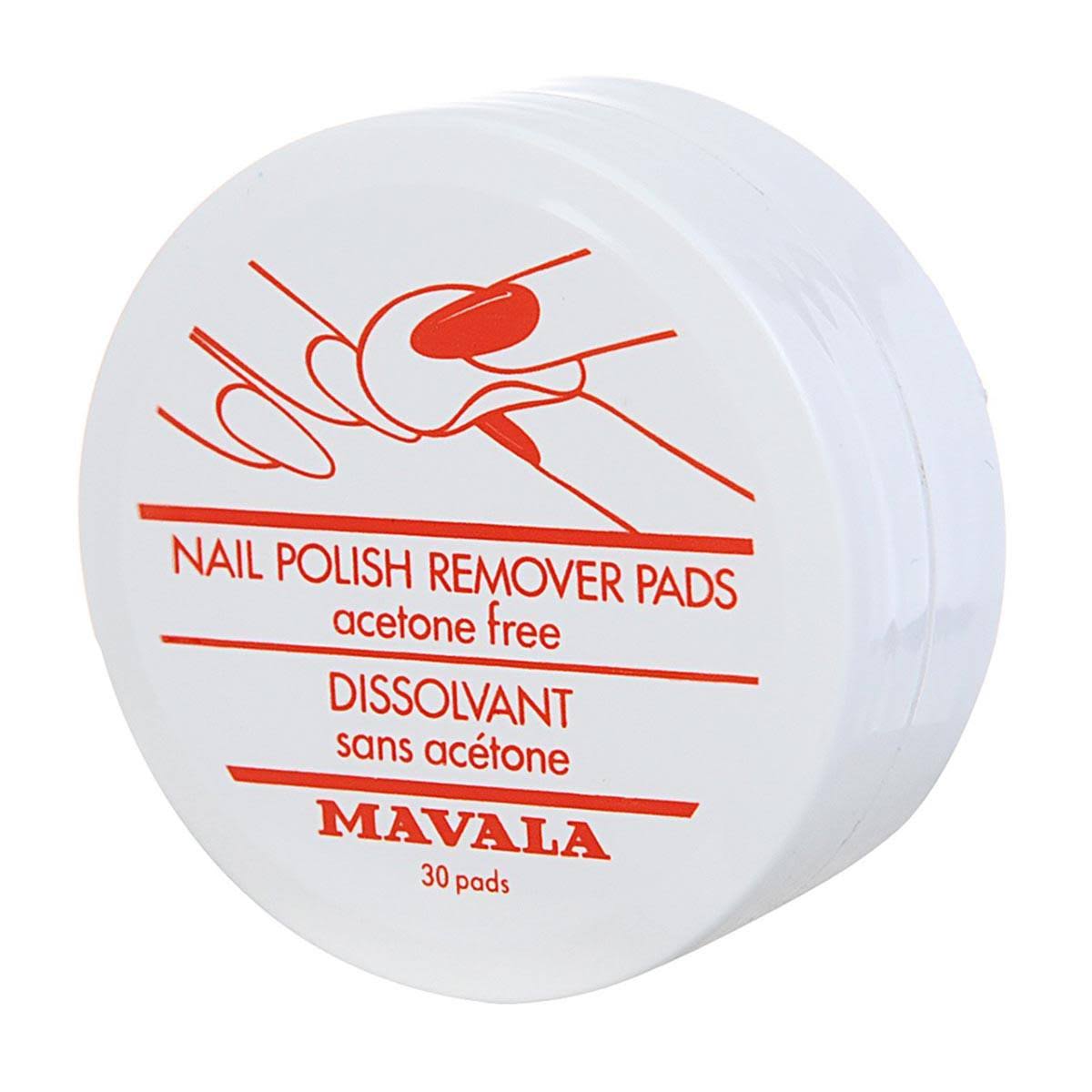 Mavala Nail Polish Remover Pads - 30 Pads